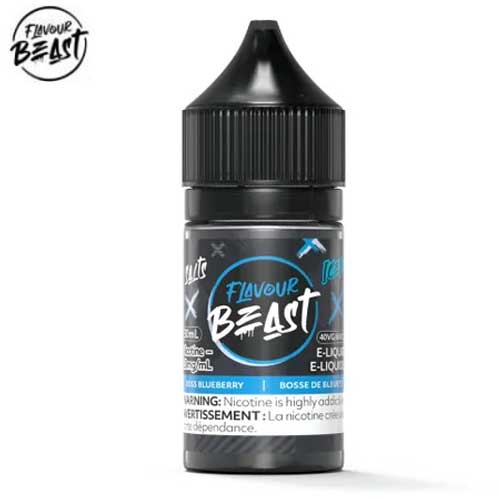 Boss Blueberry Iced Salt 30mL Par Flavour Beast E Liquid Jean Cloud