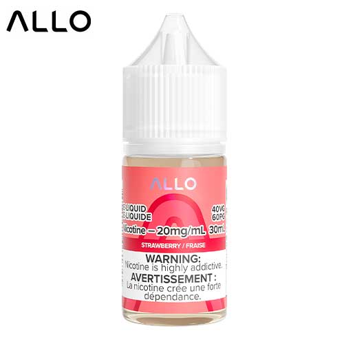 Strawberry Salt Ml Par Allo Jean Cloud Vape