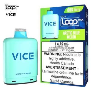 Arctic Blue Melon Loop Max 80K par STLTH x Vice