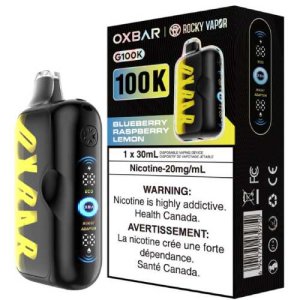 Blueberry Raspberry Lemon G100K Disposable by Oxbar x Rocky Vapor