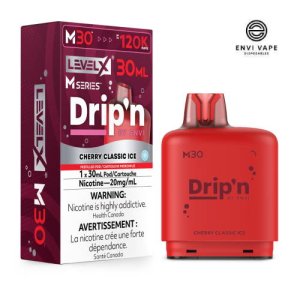 Cherry Classic Ice M30 120k Pod by Level X x Drip'n by Envi