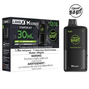 gusto-green-apple-m30-series-starter-kit--level-x-flavour-beast-jcv