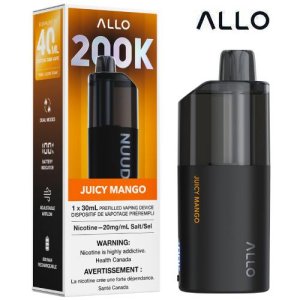 Juicy Mango Nuud 200K Disposable by Allo