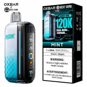Mint M120K Disposable by Oxbar x Rocky Vapor