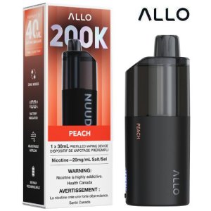 Peach Nuud 200K Disposable by Allo