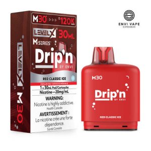 Red Classic Ice M30 120k Pod by Level X x Drip'n by Envi
