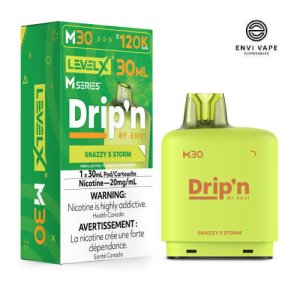 Snazzy S. Storm M30 120k Pod by Level X x Drip'n by Envi