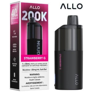Strawberry G Nuud 200K Disposable by Allo