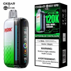 Watermelon Cantaloupe M120K Disposable by Oxbar x Rocky Vapor