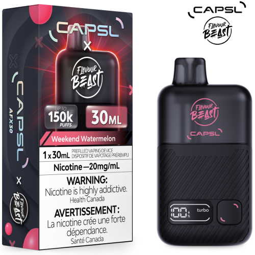 weekend-watermelon-capsl-30ml-flavour-beast-jcv weekend-watermelon-capsl-30ml-flavour-beast-jcv