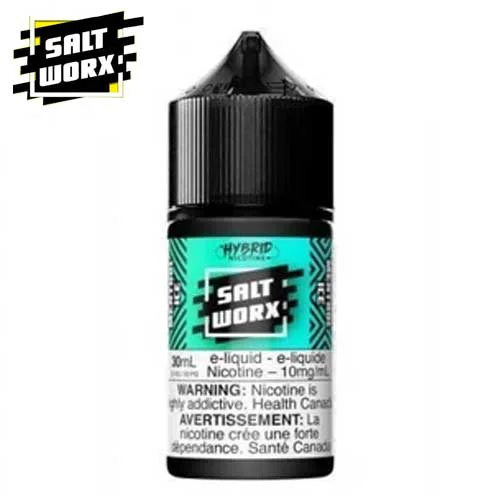 Menthol Ice Hybrid Salts 30mL by Salt Worx Jean Cloud Vape