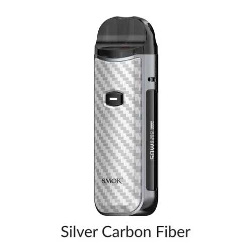 silver-carbon-fiber-smok-nord-50w-open-pod-kit-jcv