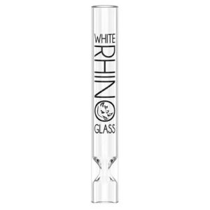 White Rhino Glass Flower Screen