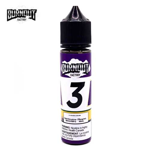 03 Grape & Lychee Salt (60mL) by Burnout Factory – Jean Cloud Vape