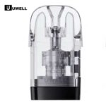 Uwell Dillon EM Replacement Pods 4/PK [CRC Version] 	Capacity: 2mL 	Material: PCTG 	Installation: Plug-in 	Available in 0.6 Ohm & 0.9 Ohm