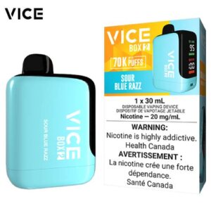 Sour Blue Razz Box 2 Disposable par Vice